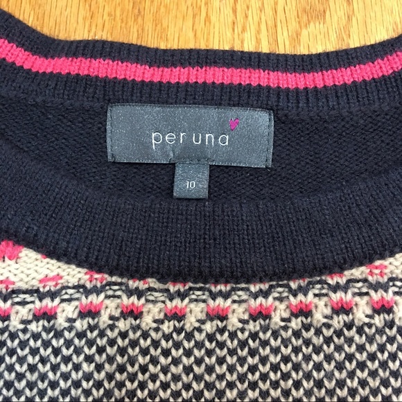 Marks & Spencer PERUNA Women’s Striped Knit Sweater Sz 10 Uk - Picture 3 of 8